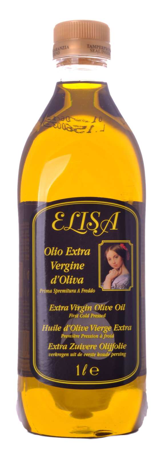 Elisa olijfolie fles productfoto