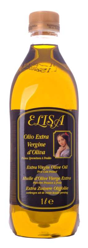Elisa olijfolie fles productfoto