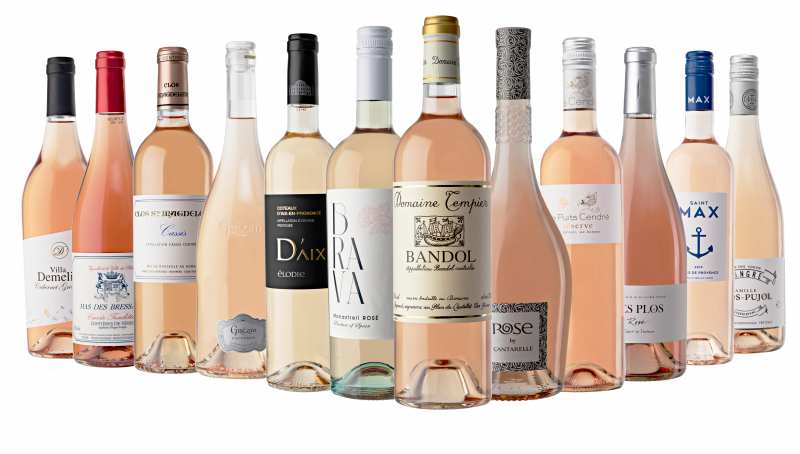Proefdoos rosé foto