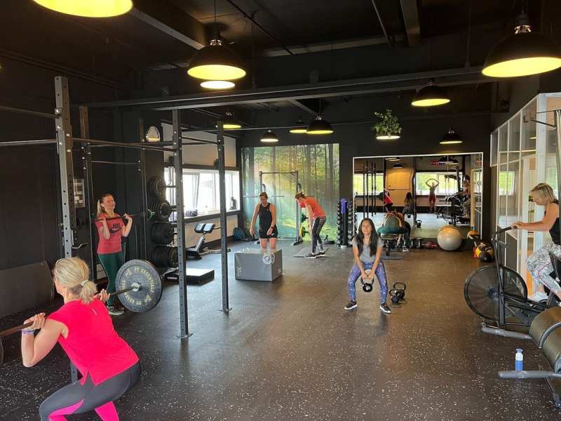 Foto B-BASED nieuwe gym in gebruik