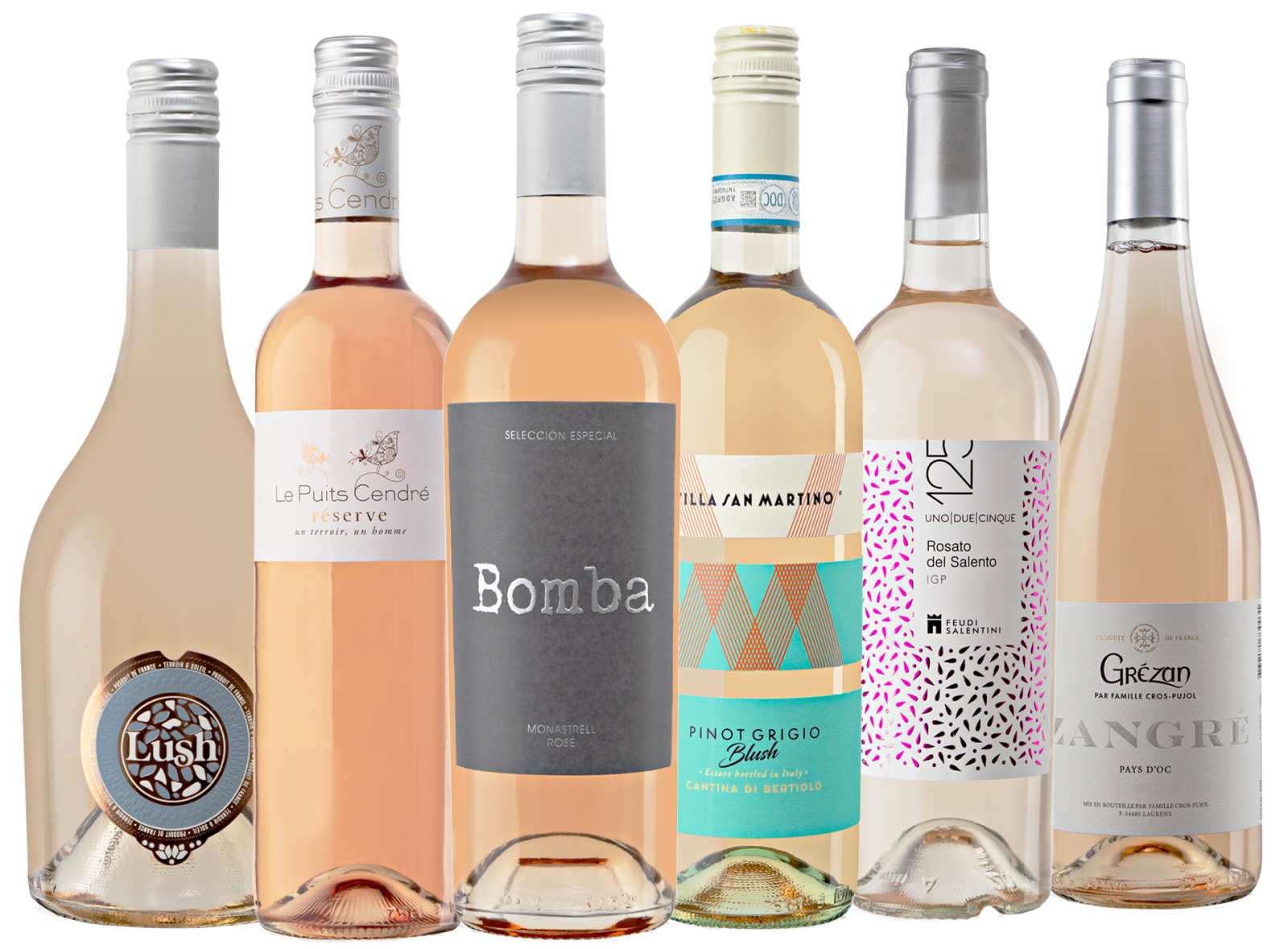 Proefbox Rosé wijn Frankrijk Spanje Italië zomer voorjaar