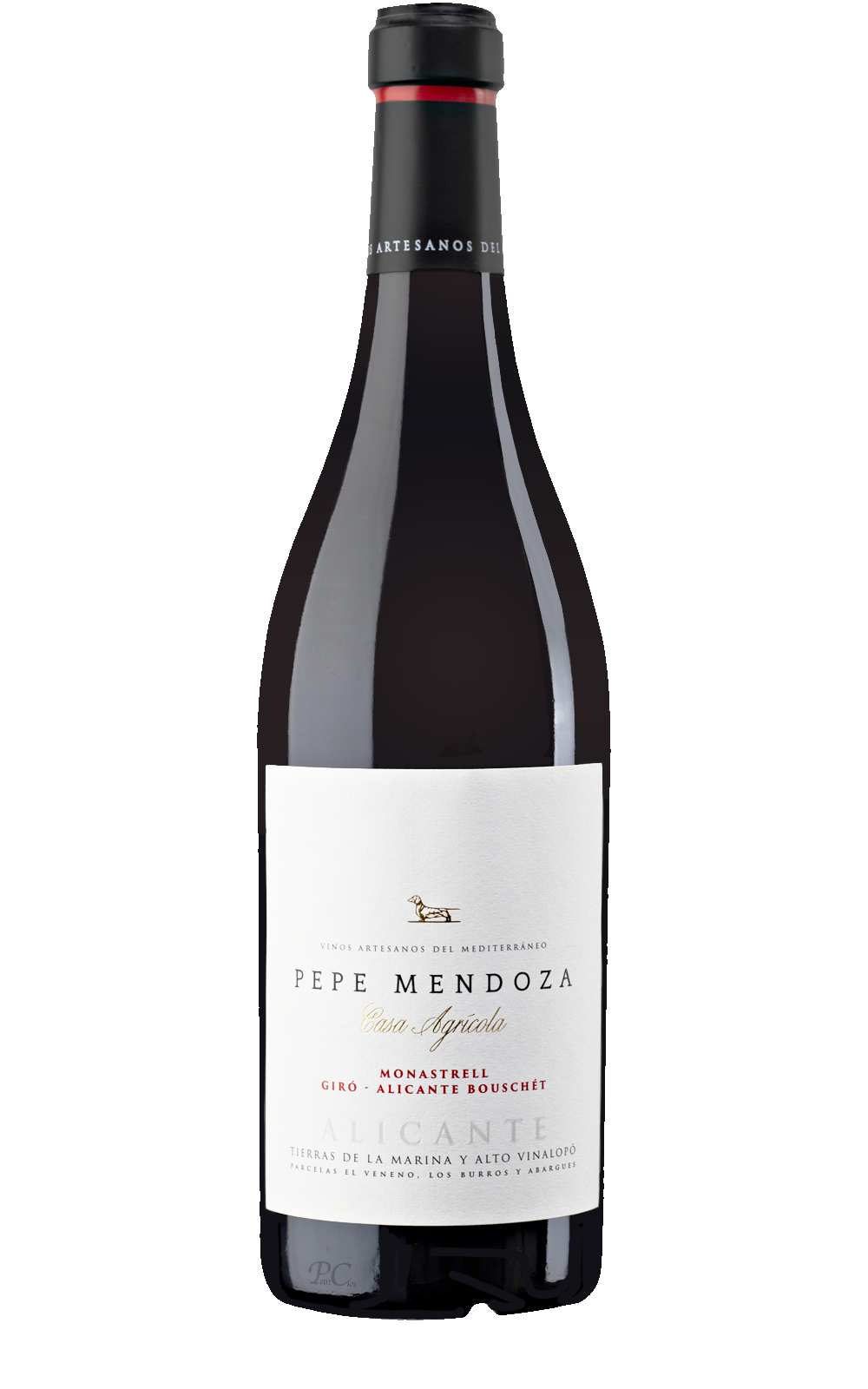 Casa Agrícola Pepe Mendoza Mediterráneo Tinto Valencia Spain
