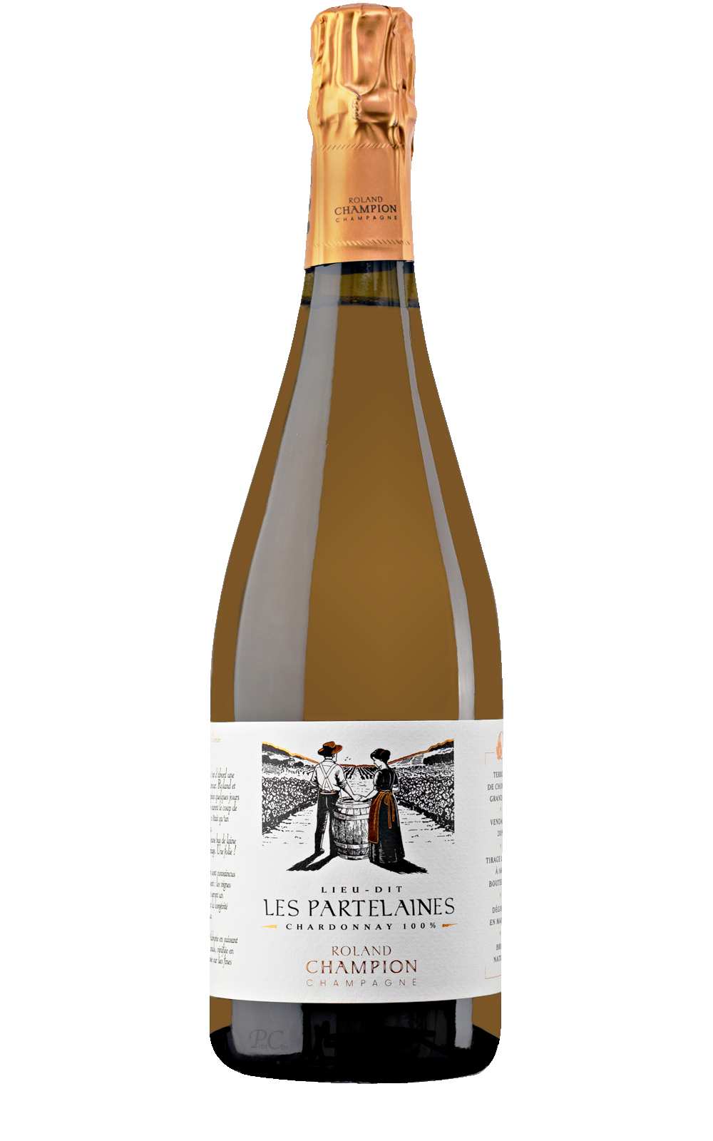 Roland Champion Grand Cru Champagne Les Partelaines Brut Nature 2019