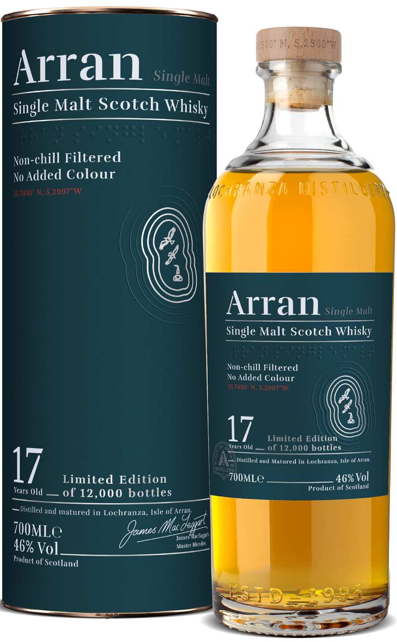 Isle of Arran 17 Years Single Malt Limited Edition Lochranza Schotland