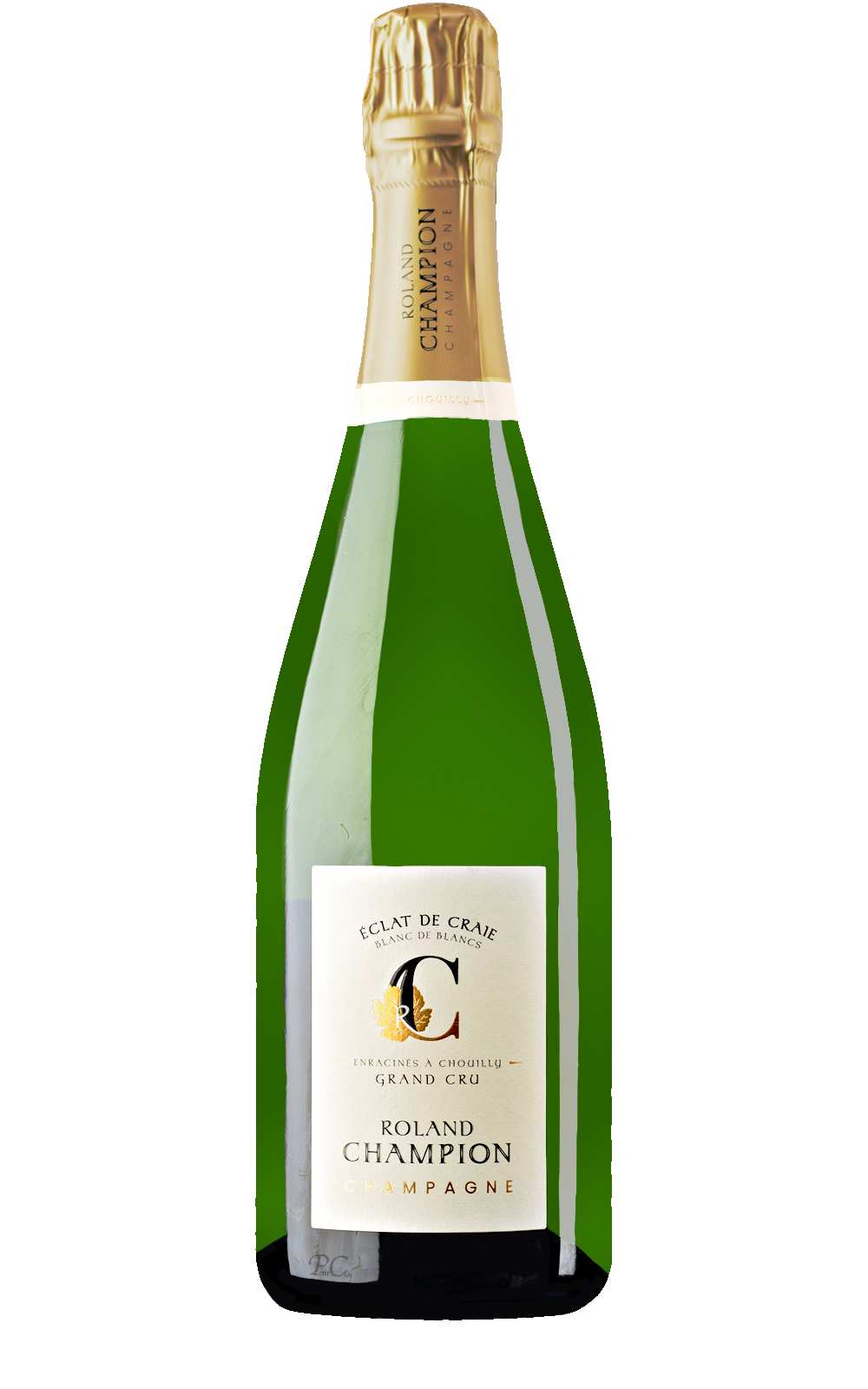 Champagne Blanc de Blancs Roland Champion Eclat de Craie Grand Cru