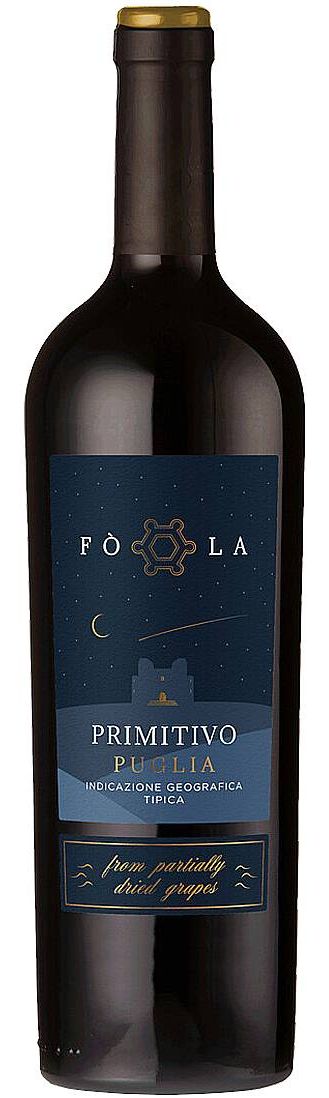 Fola Primitivo Partially Dried Grapes Puglia Italy