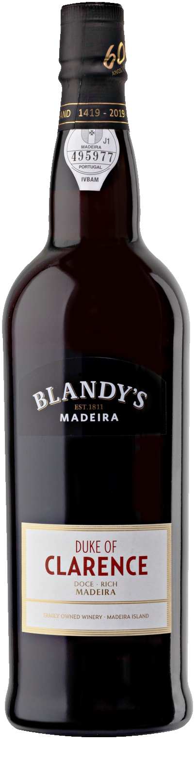 Blandy's 'Duke of Clarence' Madeira
