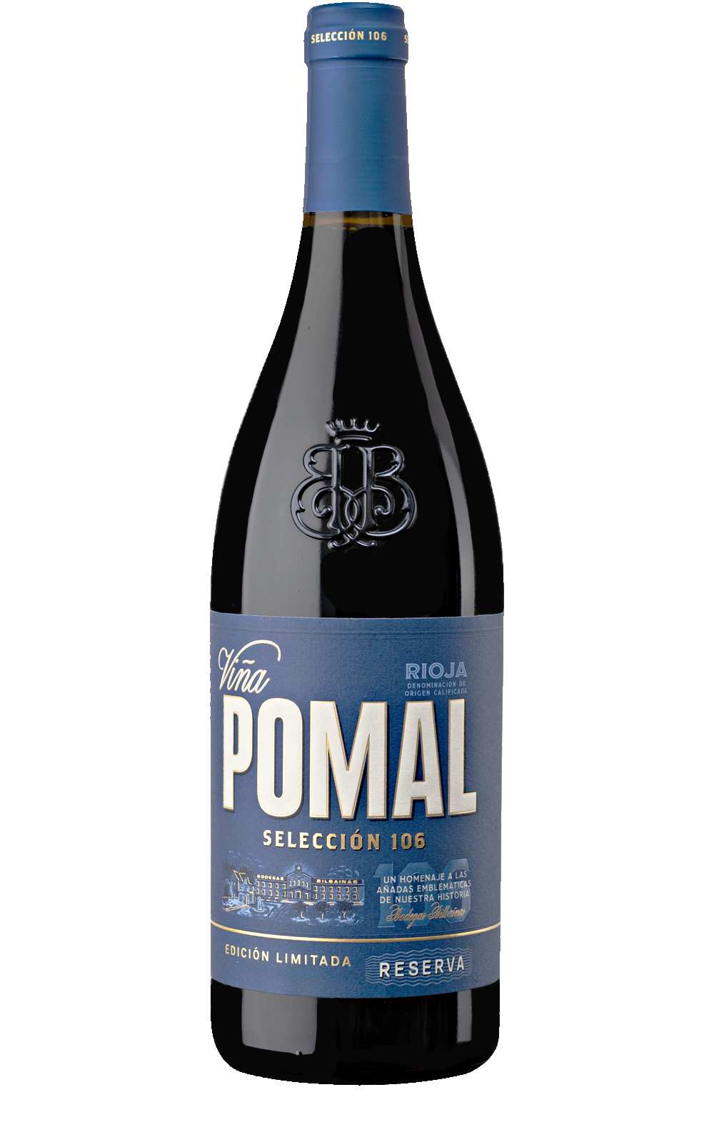 Bodegas Bilbainas Vina Pomal Selección 106 Reserva Rioja Spanje