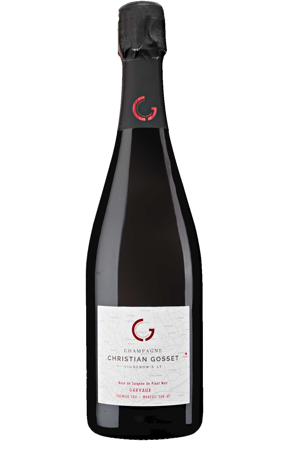 Christian Gosset Rosé de Saignée de Pinot Noir Premier Cru Garvaux Champagne