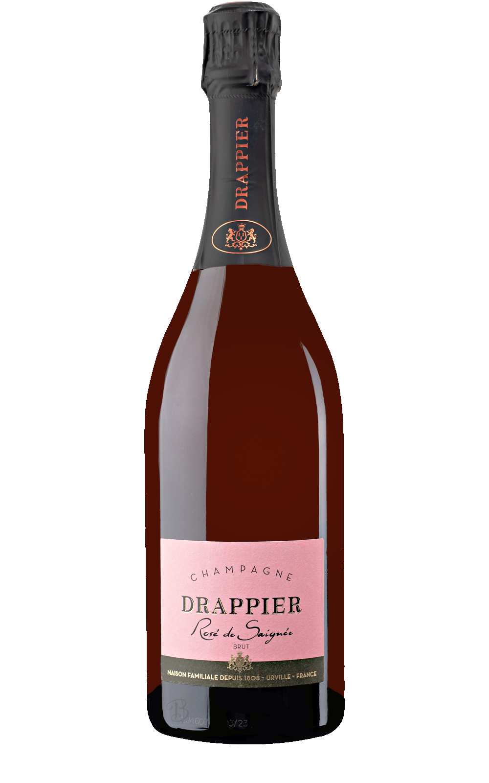 Drappier Rosé Champagne Saignée Brut Pinot Noir Urville France Aube