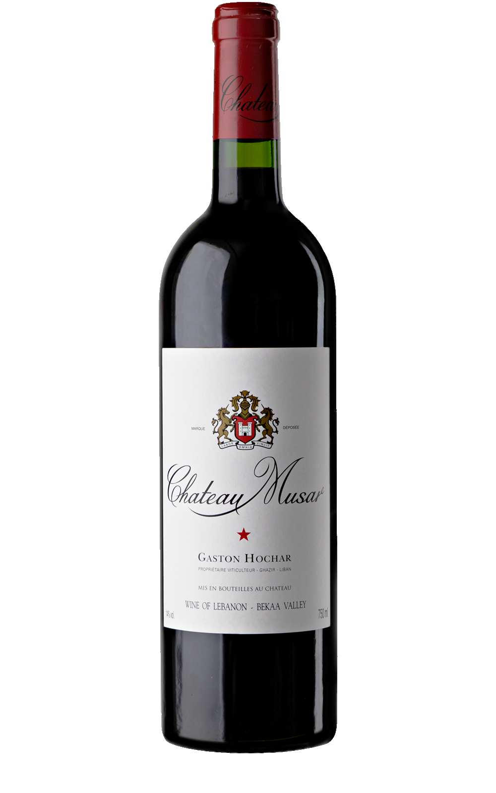 Gaston Hochar Château Musar rouge Bekaa Valley Libanon