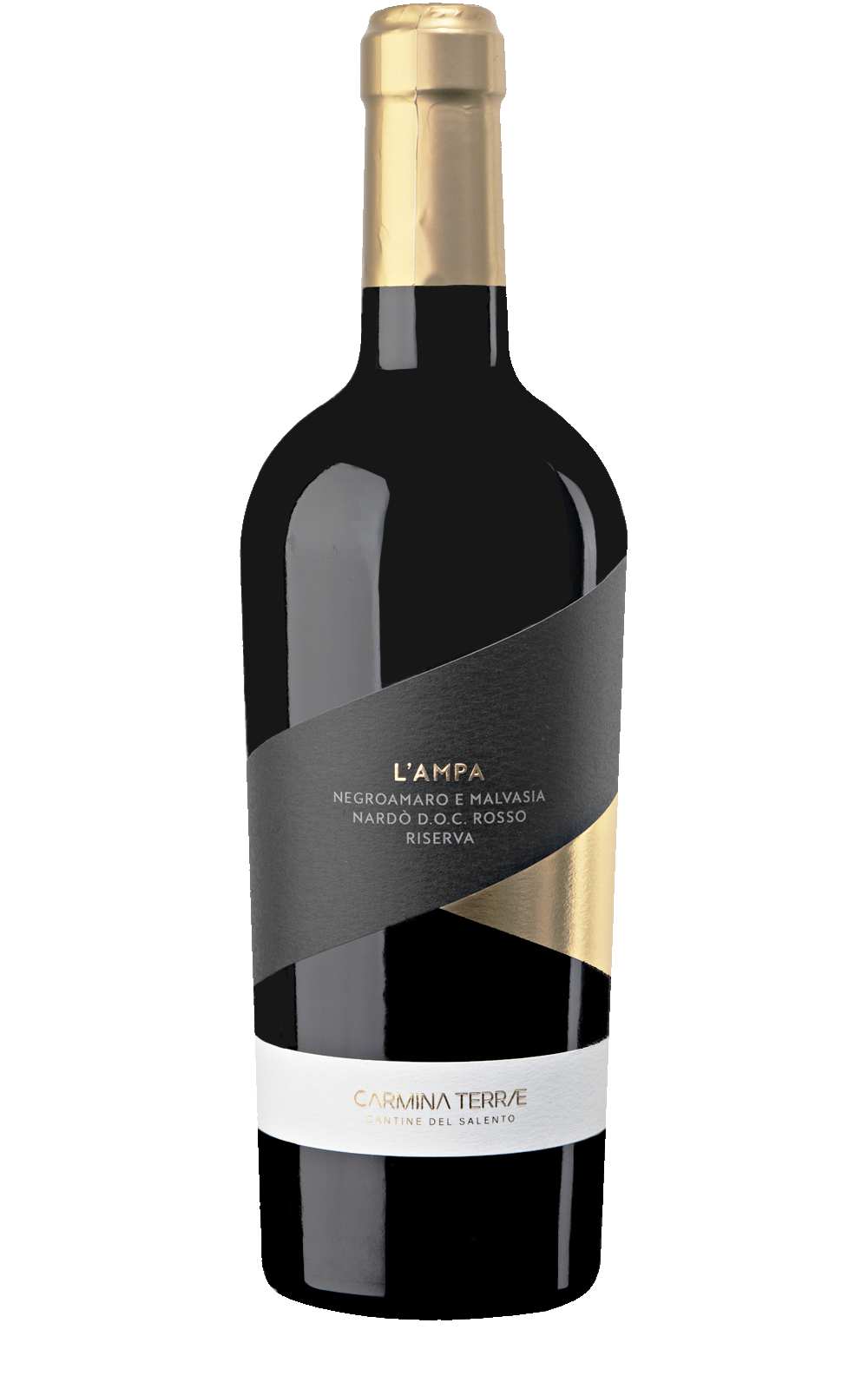 L'Ampa Negroamaro e Malvasia Nardo DOC Rosso Riserva Carmina Terrae Italy