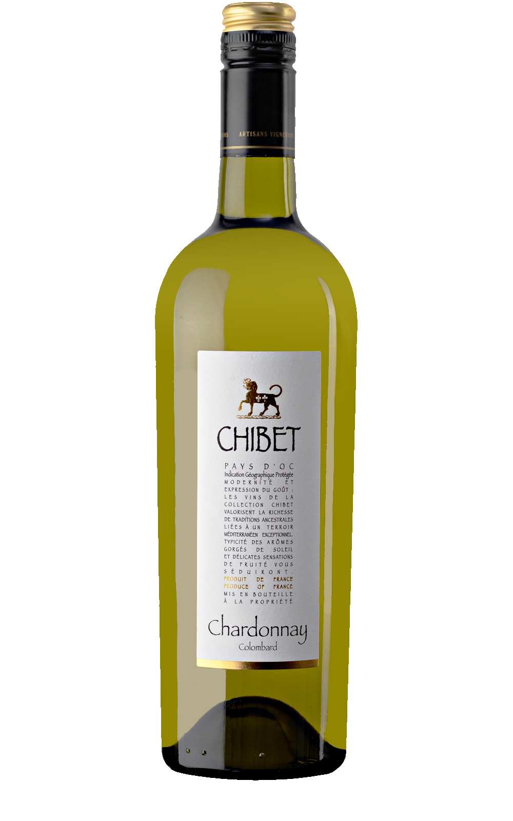 Pays d'Oc France Chardonnay Colombard Chibet