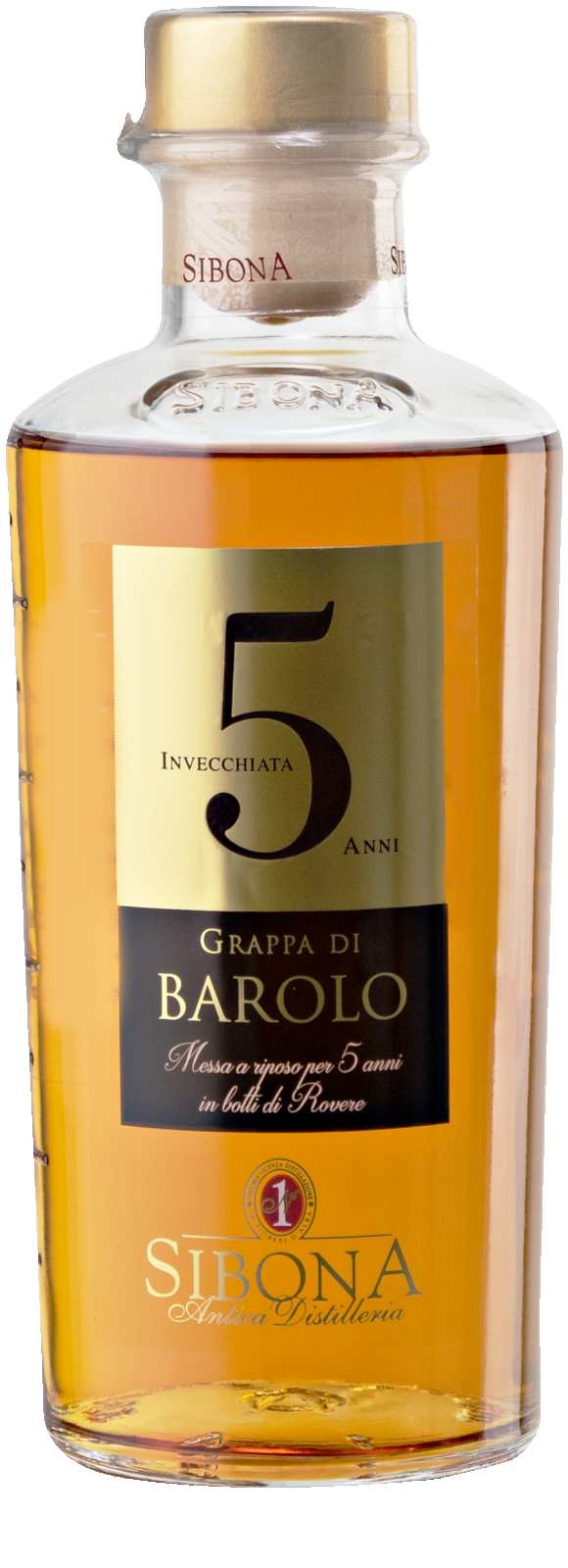 Productfoto Grappa di Barolo 5 anni