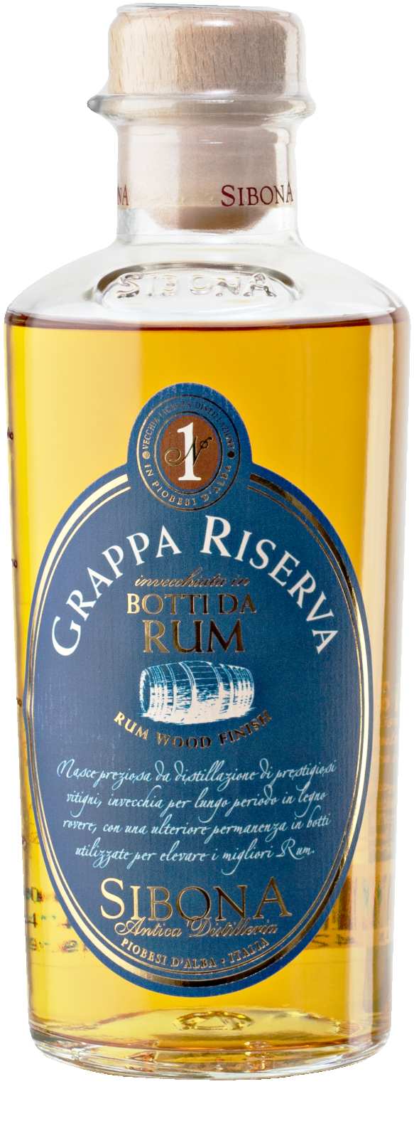 Productfoto Grappa Riserva Botti da Rum