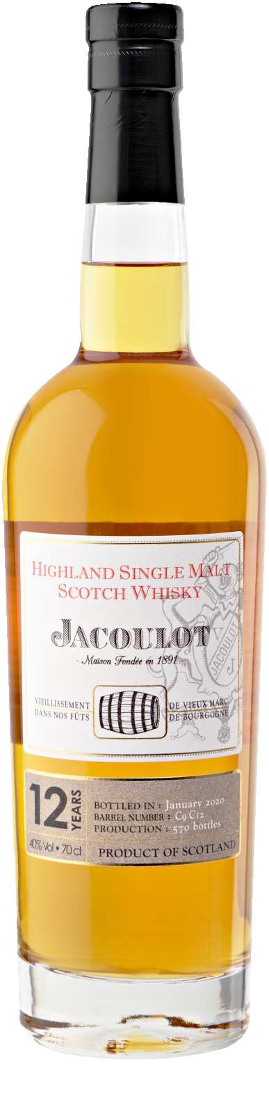 Productfoto Jacoulot 12y Single Malt