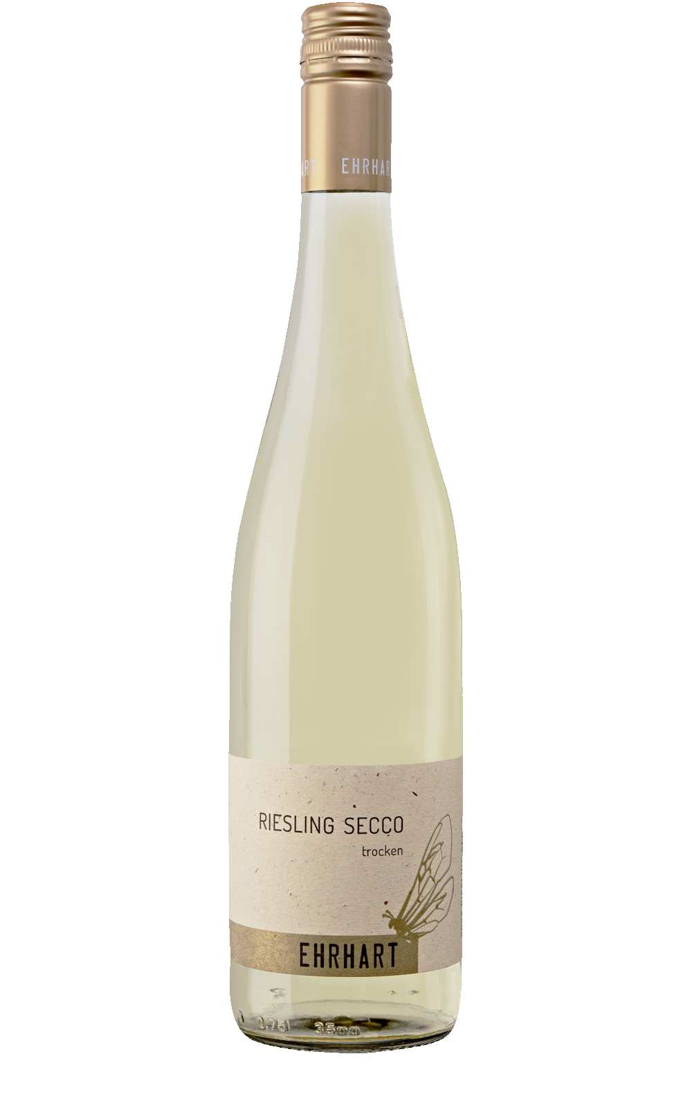 Weingut Ehrhart Riesling Secco Trocken biologische witte wijn