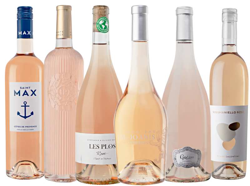 Lekkerste rosé wijnen Proefdoos Excellence Frankrijk Italië Spanje