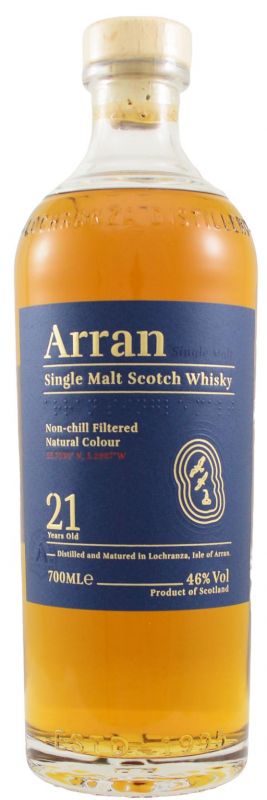 Arran 21 Years Single Malt Whiskybase Limited Edition Anniversary Lochranza