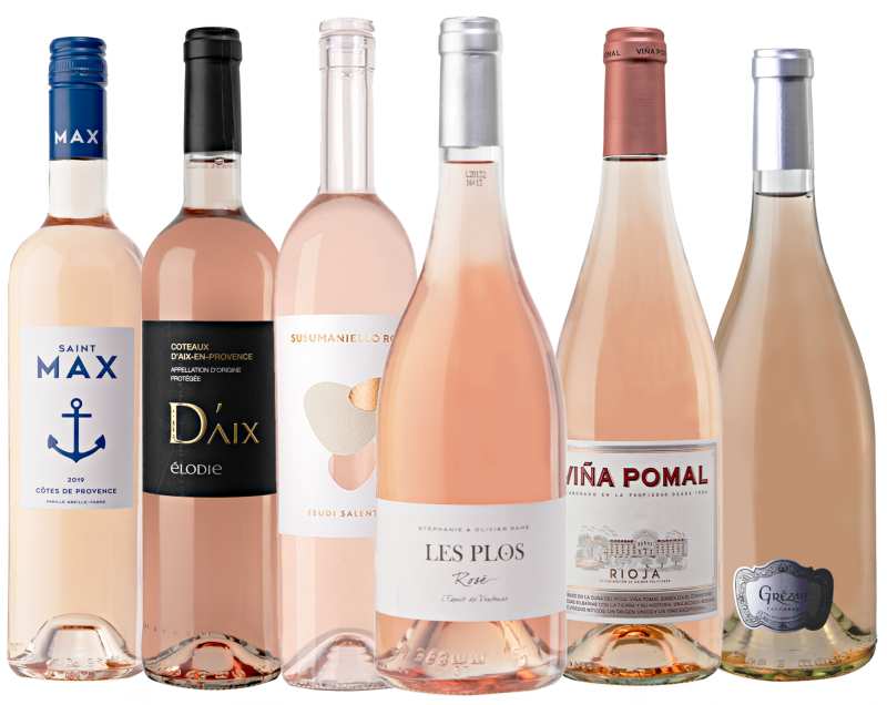 Lekkerste rosé wijnen Proefdoos Excellence Frankrijk Italië Spanje