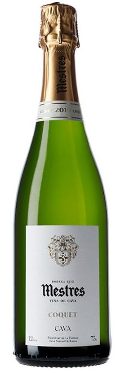 Mestres Coquet Gran Reserva Cava Brut Nature Penedes Spain