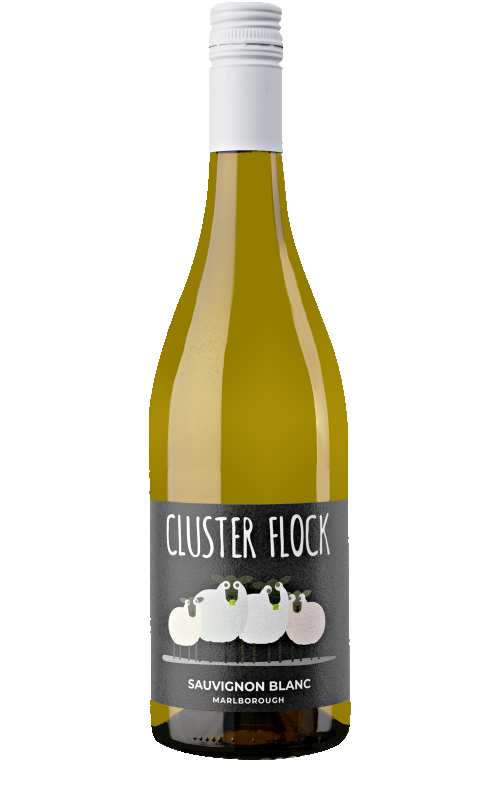 Sauvignon Blanc Cluster Flock New Zealand White Wine