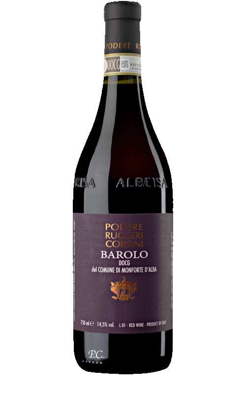 Ruggeri Corsini Barolo del Comune di Monforte d'Alba Nebbiolo Italy