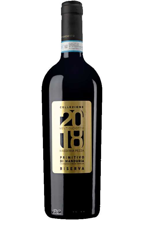 2018 Collezione Ventidiciotto Primitivo di Manduria Riserva