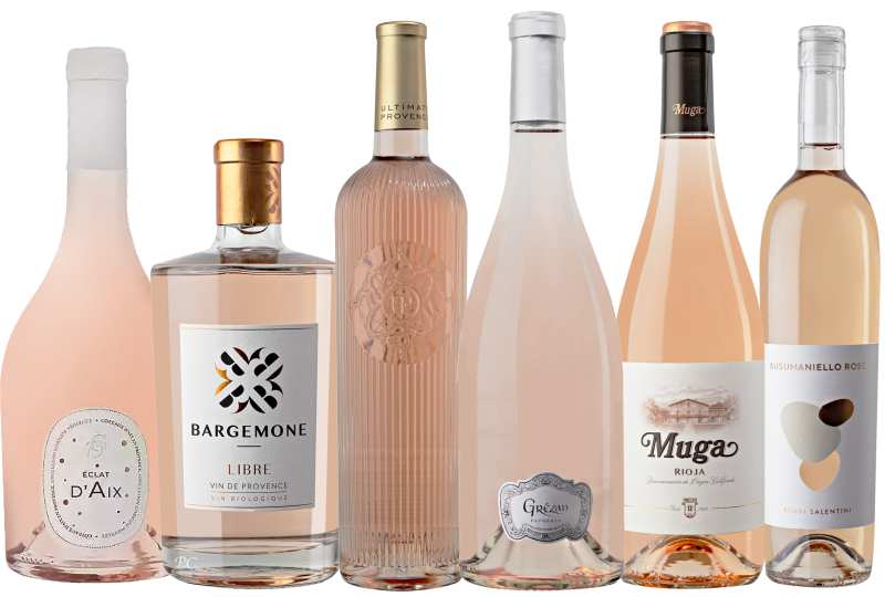 Lekkerste rosé wijnen Proefdoos Excellence Frankrijk Italië Spanje