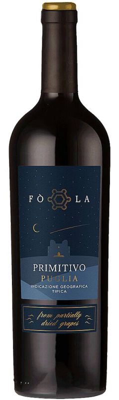 Fola Primitivo Partially Dried Grapes Puglia Italy