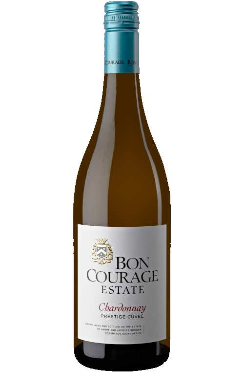 Bon Courage Estate Chardonnay Cuvee Prestige lekkere Zuid-Afrikaanse witte wijn