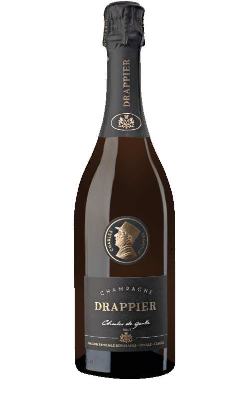 Charles De Gaulle Brut Champagne Drappier Cote de Bar Urville France