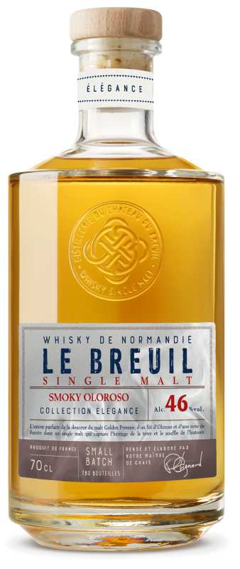 Chateau du Breuil Single Malt Whisky Smoky Oloroso Normandy France