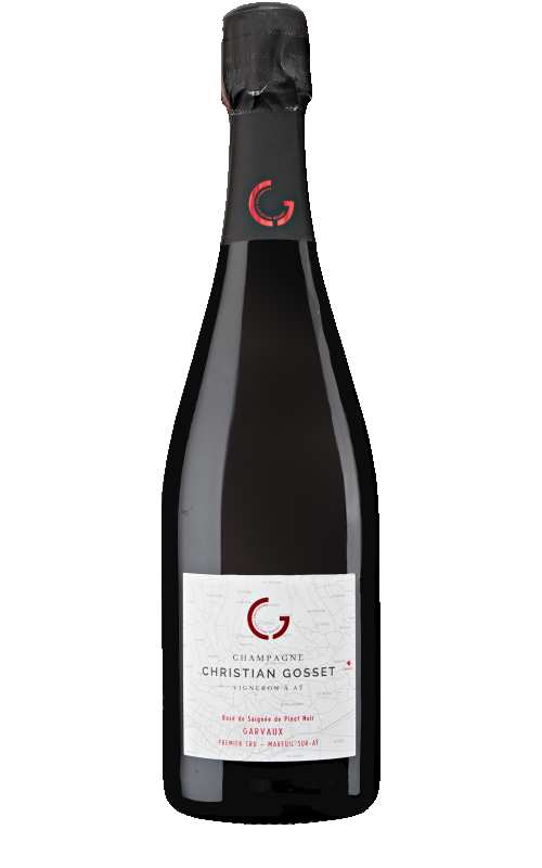 Christian Gosset Rosé de Saignée de Pinot Noir Premier Cru Garvaux Champagne