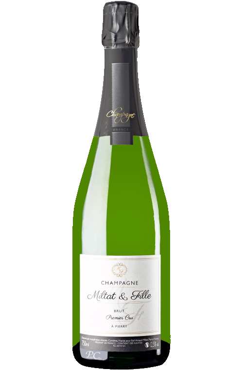 Miltat & Fille Champagne Brut Premier Cru a Pierry Epernay France