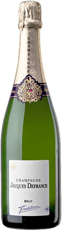 Champagne Jacques Defrance Brut Tradition Mousserend