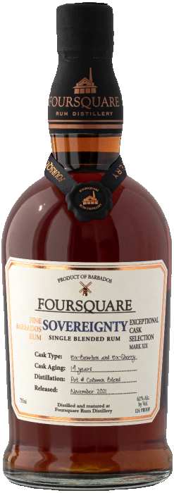 Productfoto Foursquare Sovereignty Single Blended Rum