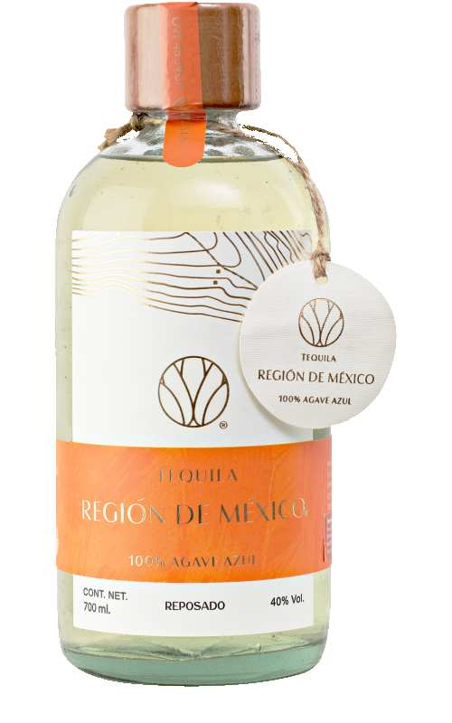 Tequila Región de Mexico Reposado Jalisco Blue Weber Agave