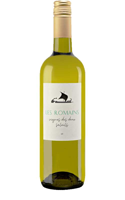 Vignes Deux Soleils Blanc Les Romains Chardonnay Viognier Pays d'Oc France