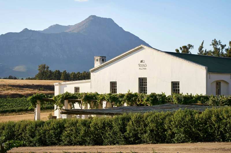 Wijn Estate Rijk's Tulbagh Zuid-Afrika