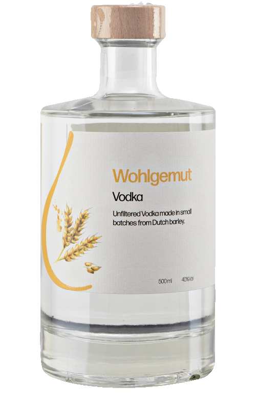 Wohlgemut Vodka Dutch Barley Nederlandse wodka