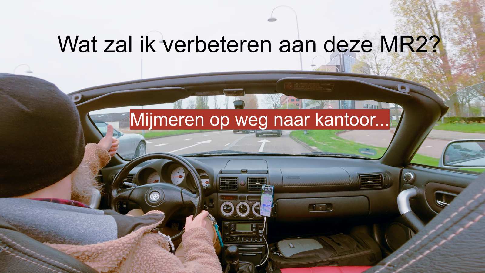 Duimnagel vlog ‘Wat zal ik verbeteren aan deze MR2’