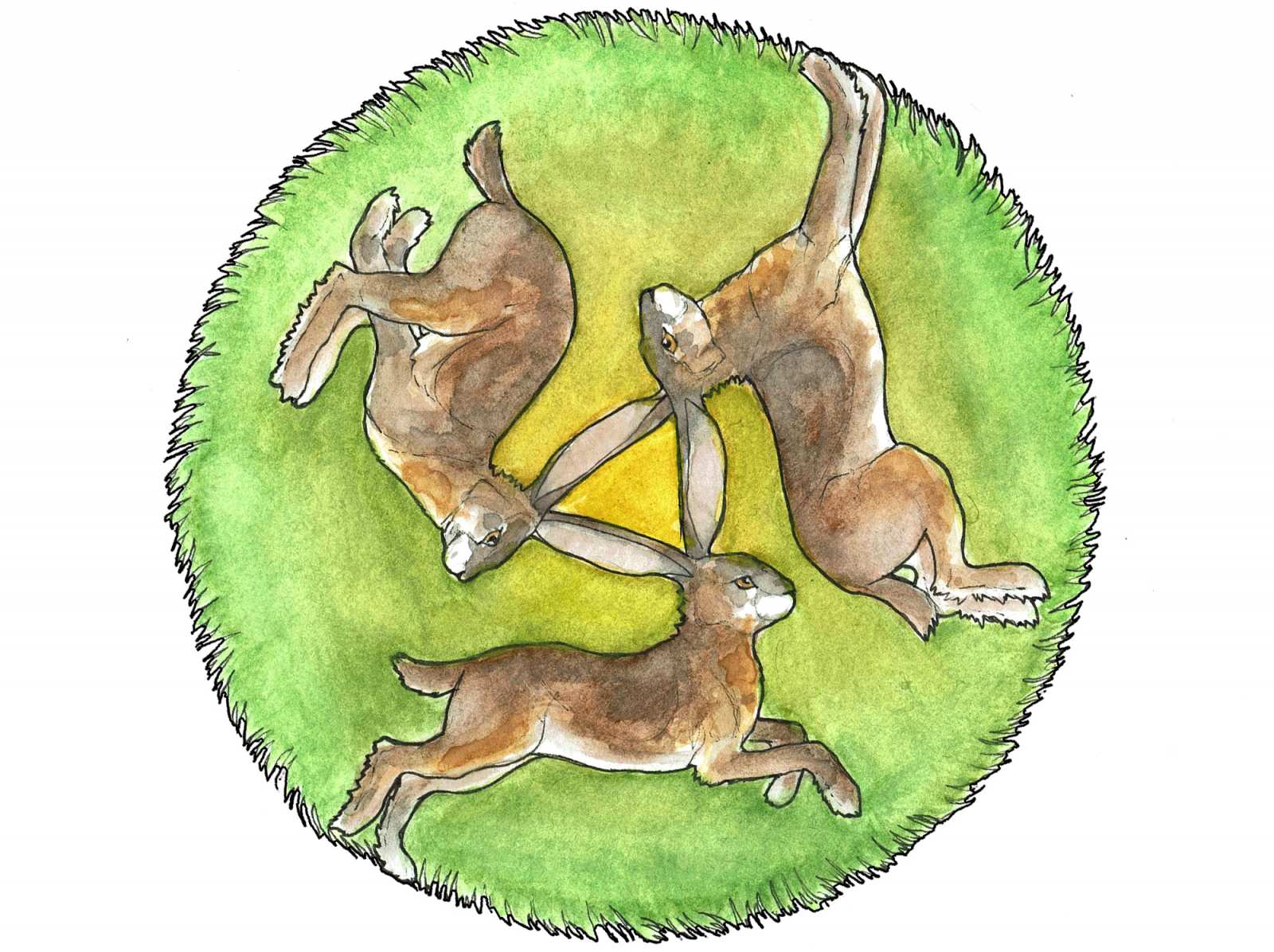 Over Three Hares